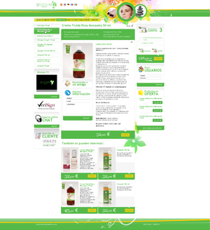 Ficha de producto de web e-commerce Siliciumlab